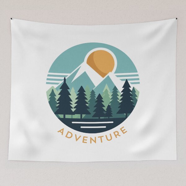 Item preview, Adventure Camping, Hiking and Travel  designed and sold by ozdilh.