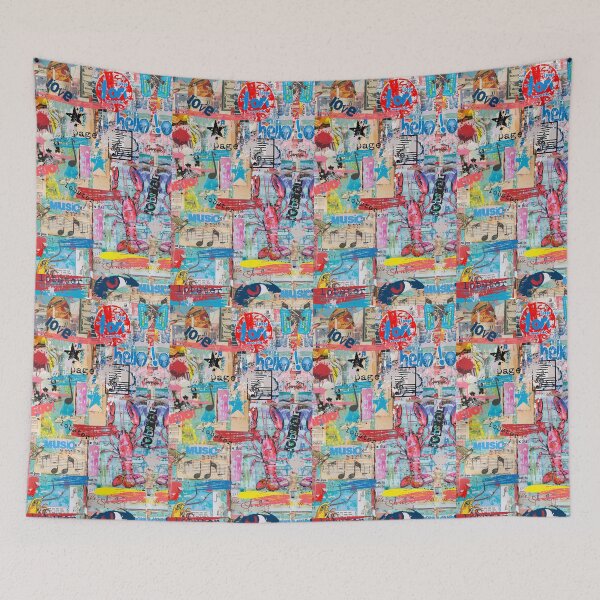 Item preview, Pink Lobster Preppy Collage designed and sold by OLAIZA.