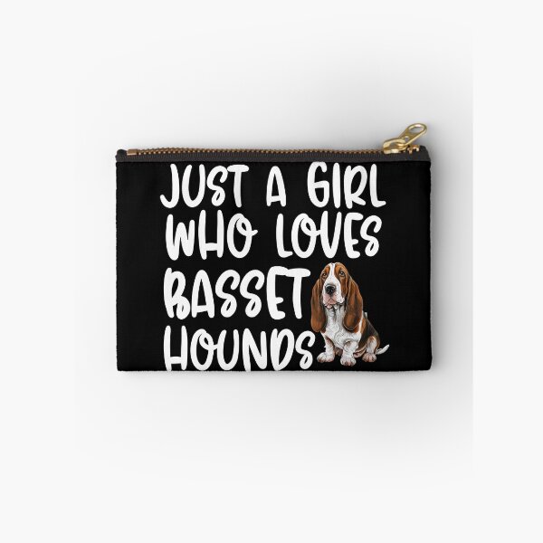 Item preview, Just A Girl Who Loves Basset Hounds designed and sold by TheAnimalZ00.