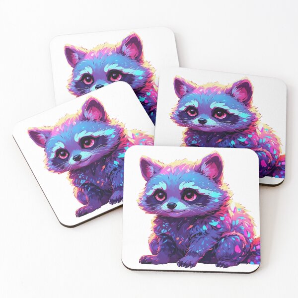Item preview, Purple raccoon  designed and sold by LevCreates.