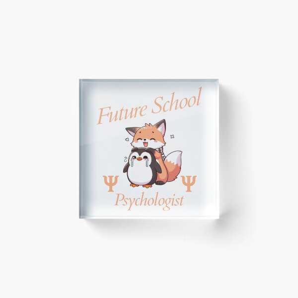 Item preview, future school psychologist Fox designed and sold by LemuellTrends.