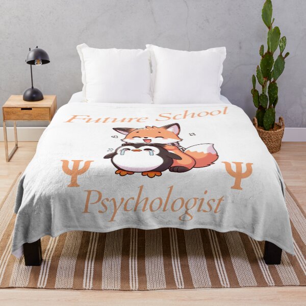 Item preview, future school psychologist Fox designed and sold by LemuellTrends.