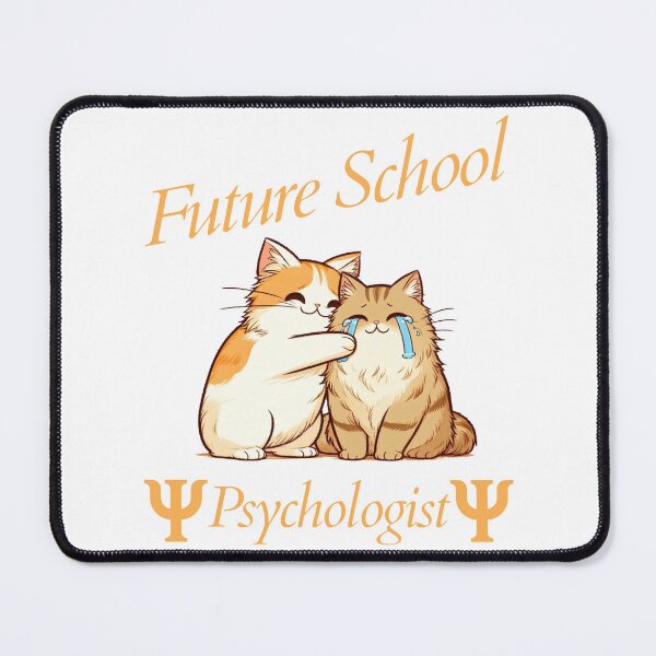 Item preview, future school psychologist Cat designed and sold by LemuellTrends.