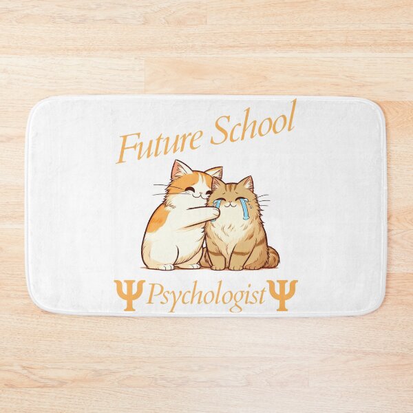 Item preview, future school psychologist Cat designed and sold by LemuellTrends.