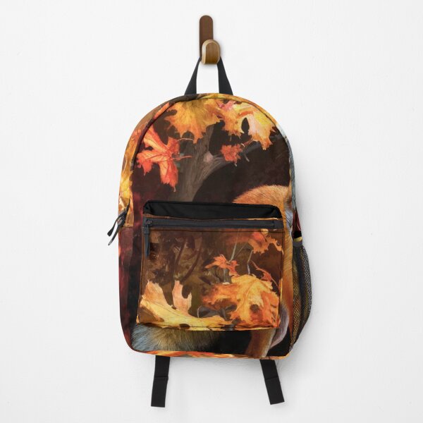 Item preview, Fox Portrait. Fall fox, floral fox, vintage fox, fox painting, Rembrandt van Rijnstyle designed and sold by FoxVibes.