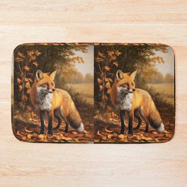 Artikelvorschau, Fuchs-Portrait. Herbstfuchs, Blumenfuchs, Vintage-Fuchs, Fuchs-Gemälde, Rembrandt van Rijnstyle entworfen und verkauft von FoxVibes.
