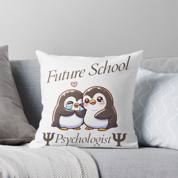 Item preview, future school psychologist Penguin designed and sold by LemuellTrends.