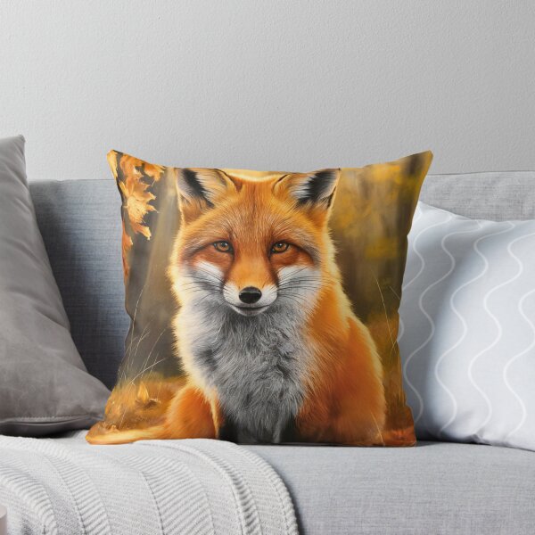 Artikelvorschau, Fuchs-Portrait. Herbstfuchs, Blumenfuchs, Vintage-Fuchs, Fuchs-Gemälde, Rembrandt van Rijnstyle entworfen und verkauft von FoxVibes.