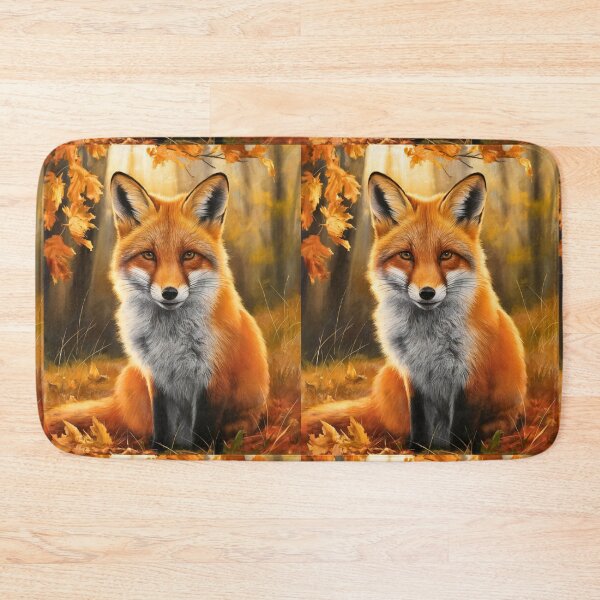 Artikelvorschau, Fuchs-Portrait. Herbstfuchs, Blumenfuchs, Vintage-Fuchs, Fuchs-Gemälde, Rembrandt van Rijnstyle entworfen und verkauft von FoxVibes.