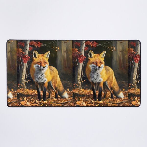 Artikelvorschau, Fuchs-Portrait. Herbstfuchs, Blumenfuchs, Vintage-Fuchs, Fuchs-Gemälde, Rembrandt van Rijnstyle entworfen und verkauft von FoxVibes.