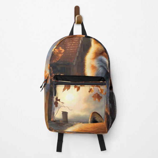 Item preview, Fox Portrait. Fall fox, floral fox, vintage fox, fox painting, Rembrandt van Rijnstyle designed and sold by FoxVibes.