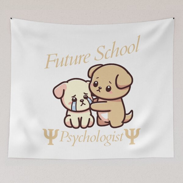 Item preview, future school psychologist Dog designed and sold by LemuellTrends.