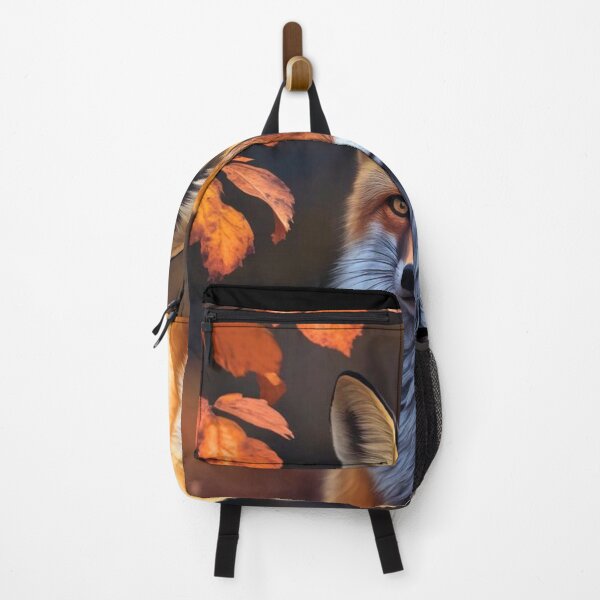 Item preview, Fox Portrait. Fall fox, floral fox, vintage fox, fox painting, Rembrandt van Rijnstyle designed and sold by FoxVibes.