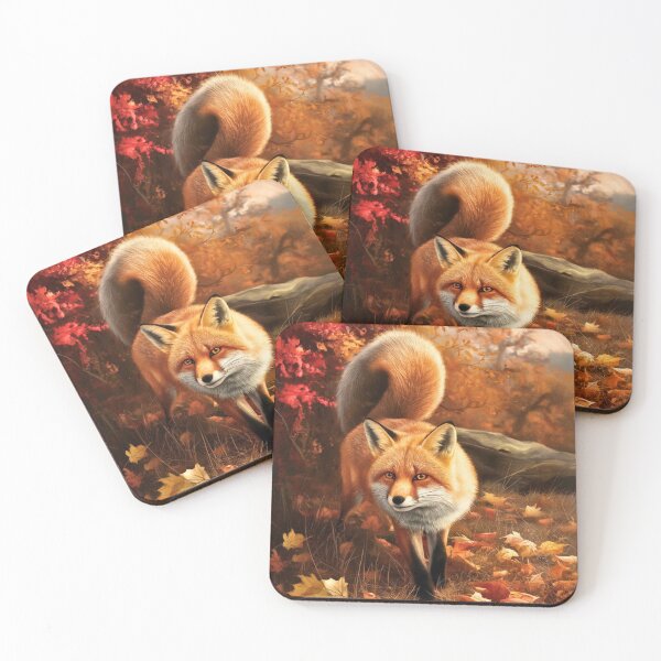 Artikelvorschau, Fuchs-Portrait. Herbstfuchs, Blumenfuchs, Vintage-Fuchs, Fuchs-Gemälde, Rembrandt van Rijnstyle entworfen und verkauft von FoxVibes.