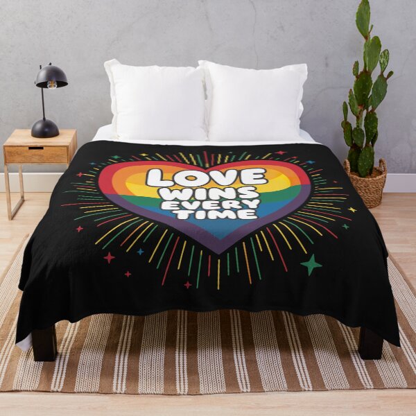 Item preview, ''Love Wins Every Time'' Pride LGBTQ Pride parade Cute T-Shirt designed and sold by Witty Shirts.