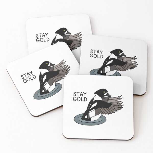 Item preview, STAY GOLD (Barrow’s Goldeneye) designed and sold by chicorycreative.