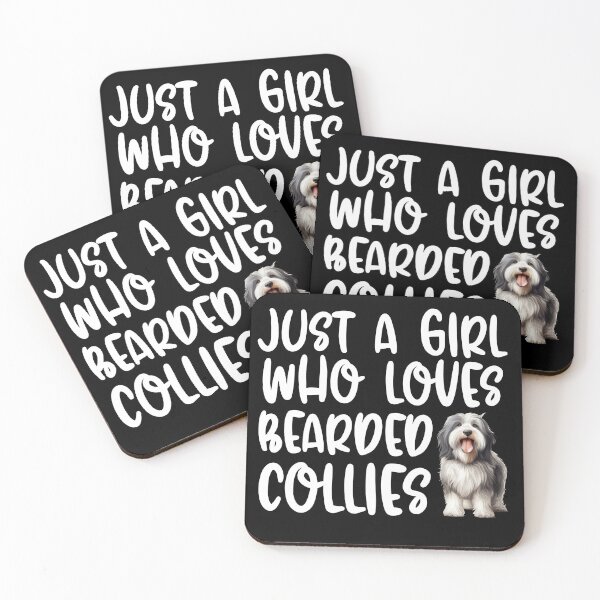 Item preview, Just A Girl Who Loves Bearded Collies designed and sold by TheAnimalZ00.