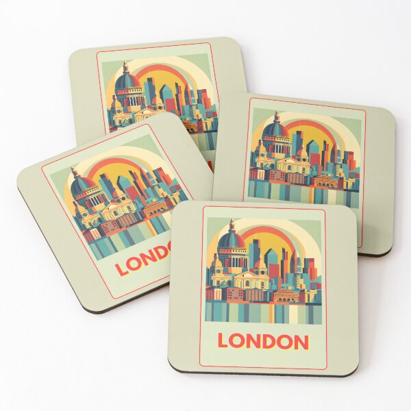Item preview, Retro London Cityscape designed and sold by CosyNess.
