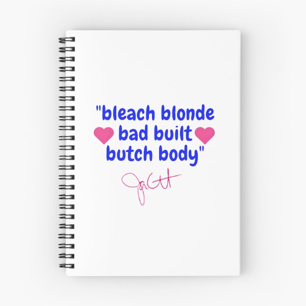 Item preview, Design for bleach blonde bad built butch body designed and sold by 1Trend-Corner.
