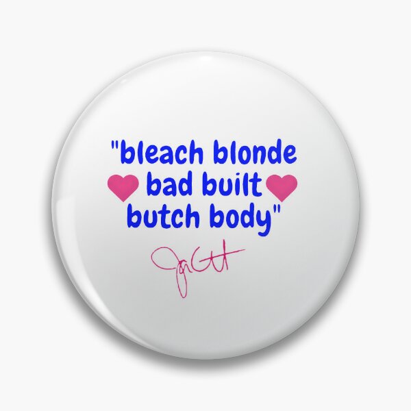 Item preview, Design for bleach blonde bad built butch body designed and sold by 1Trend-Corner.