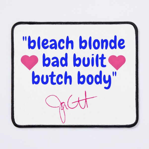 Item preview, Design for bleach blonde bad built butch body designed and sold by 1Trend-Corner.