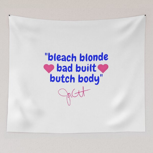 Item preview, Design for bleach blonde bad built butch body designed and sold by 1Trend-Corner.