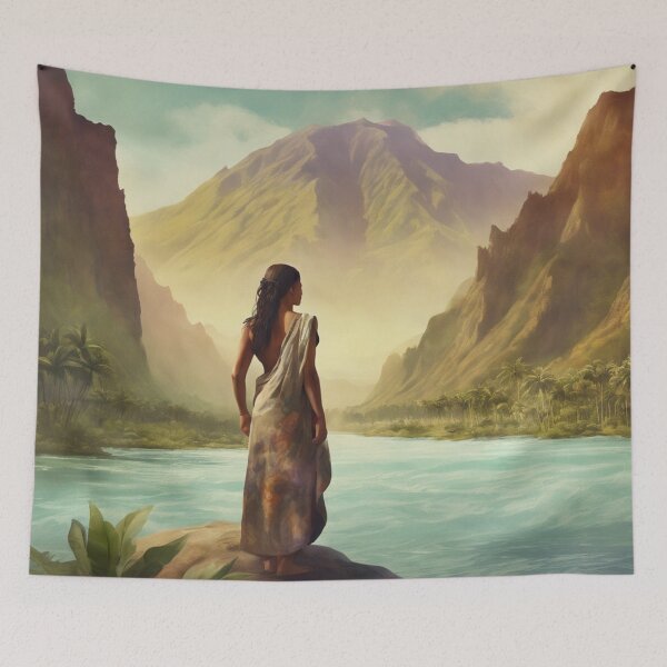 Item preview, Hawaiian Woman  designed and sold by AppleShinez.
