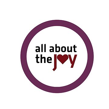 Artwork thumbnail, All About The Joy Circle Logo Purple by carmenlezeth
