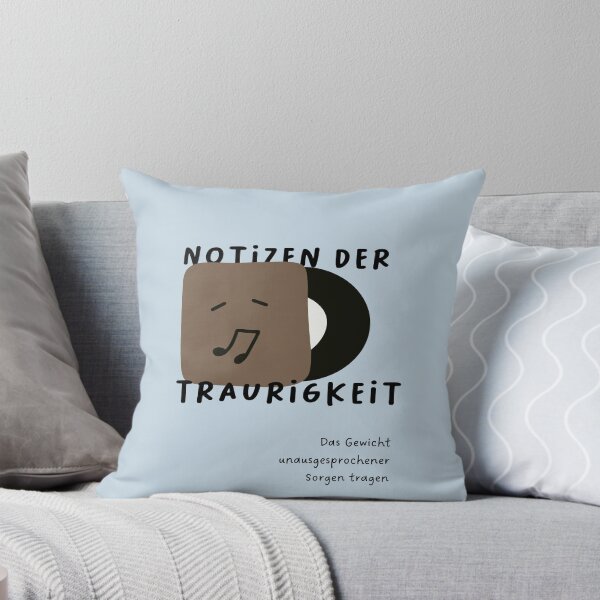 Artikelvorschau, Traurnoten – Die letzte unausgesprochene Trauer tragen | Musikalische CD-Illustration entworfen und verkauft von RM-Journey.