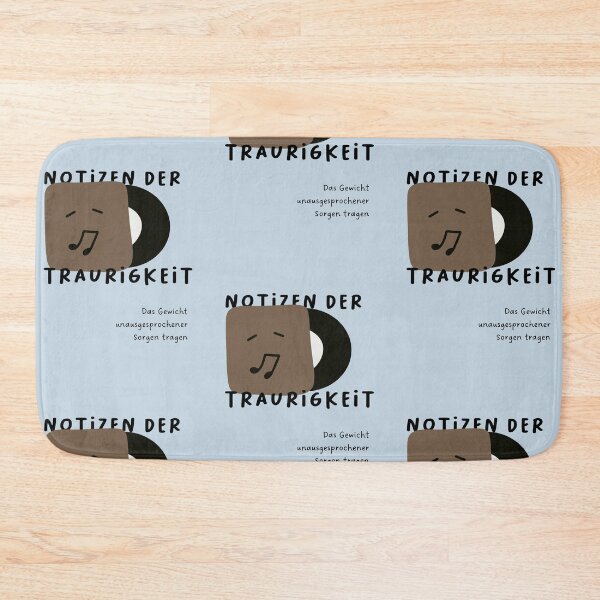 Artikelvorschau, Traurnoten – Die letzte unausgesprochene Trauer tragen | Musikalische CD-Illustration entworfen und verkauft von RM-Journey.