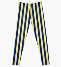 Tailgate - Navy and Gold Stripe Leggings