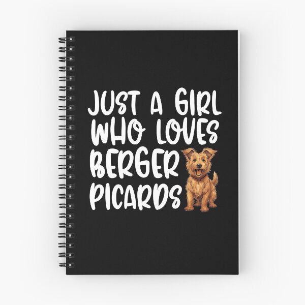 Item preview, Just A Girl Who Loves Berger Picards designed and sold by TheAnimalZ00.