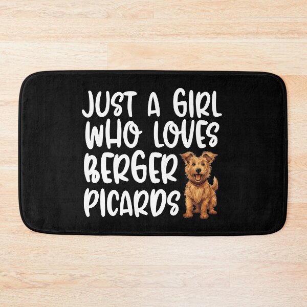 Item preview, Just A Girl Who Loves Berger Picards designed and sold by TheAnimalZ00.