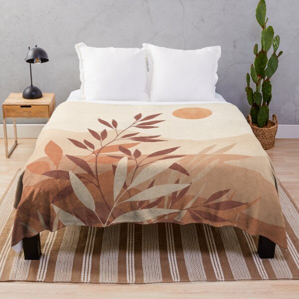 Item preview, Abstract Landscape 10 Terracotta designed and sold by FAROSSTUDIO.