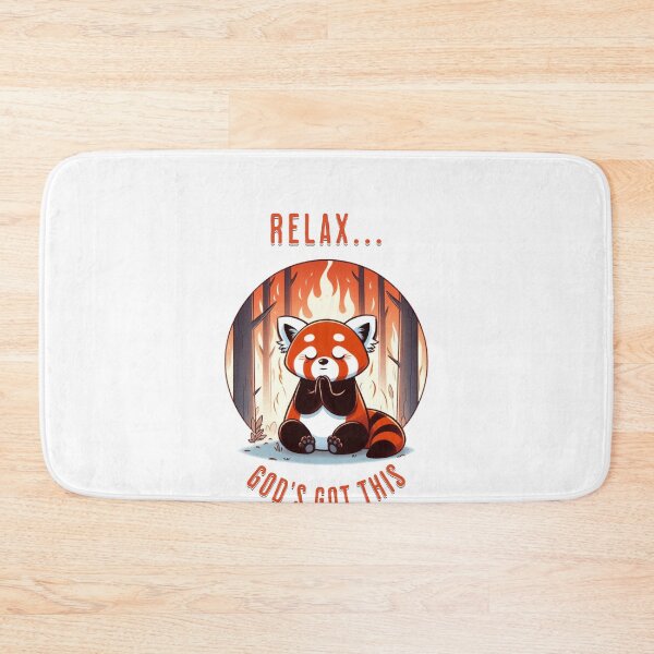 Item preview, relax...god's got this Red Panda designed and sold by LemuellTrends.