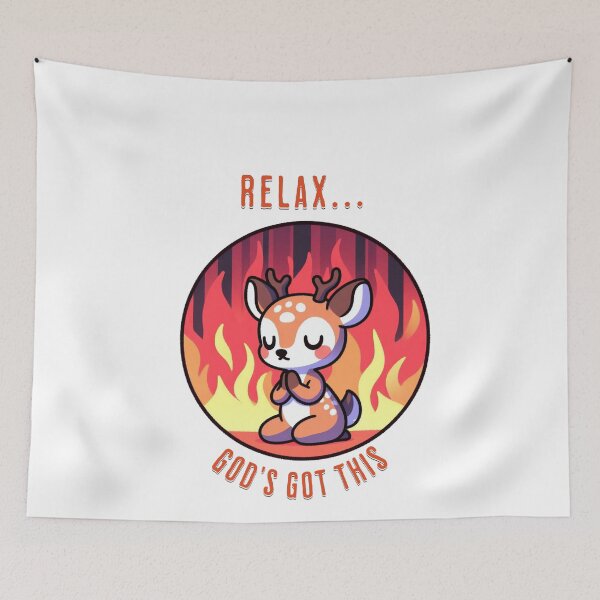 Item preview, relax...god's got this Deer designed and sold by LemuellTrends.
