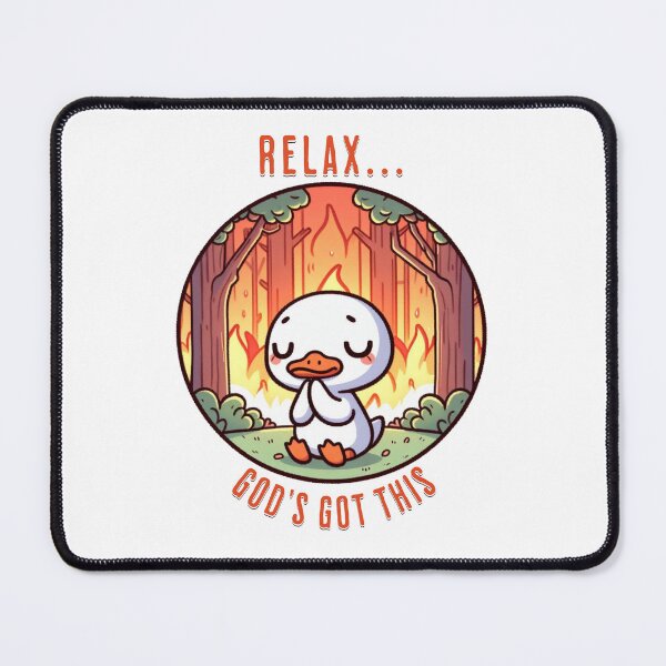 Item preview, relax...god's got this Duck designed and sold by LemuellTrends.