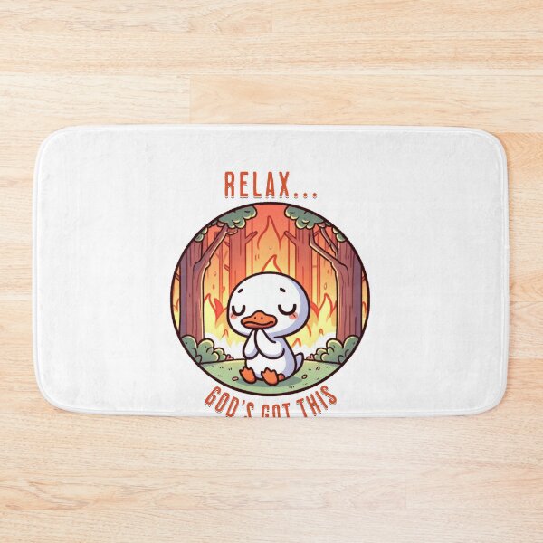 Item preview, relax...god's got this Duck designed and sold by LemuellTrends.