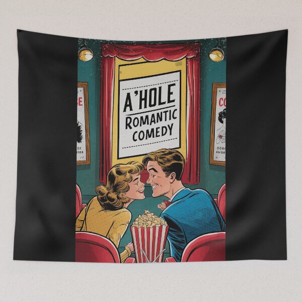 Item preview, ''A' Hole'' Vintage Funny Movie Fan T-Shirt  designed and sold by Witty Shirts.