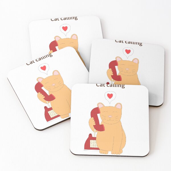 Item preview, cat calling designed and sold by Sketchy Thinks.