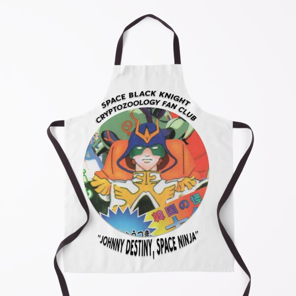 Item preview, Johnny Destiny Space Black Knight Char Aznable Amuro Gundam Cryptozoology Print designed and sold by MadAnglerPress.