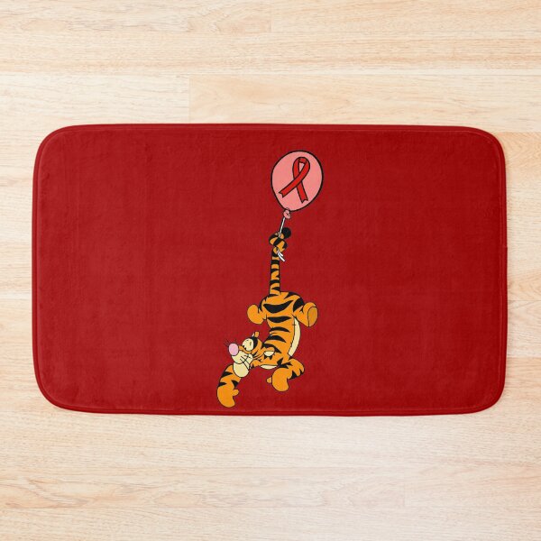 Item preview, Tiger Hanging From an Awareness Ribbon Balloon (Red) designed and sold by CaitlynConnor.