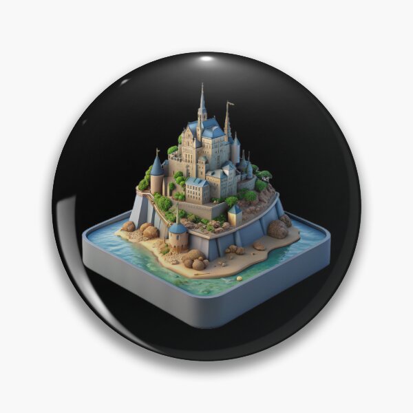Item preview, Mt Saint Michel Emoji designed and sold by bearslover.