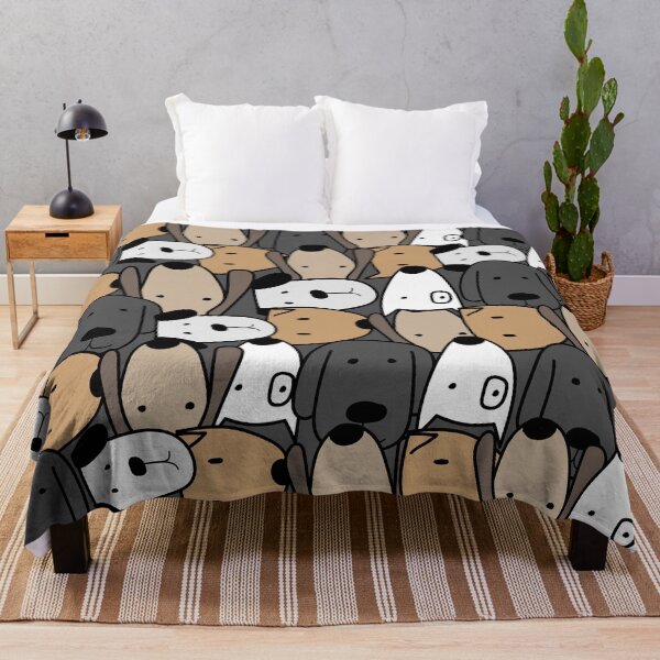 Item preview, Dark Grey Dog Pattern designed and sold by OLAIZA.