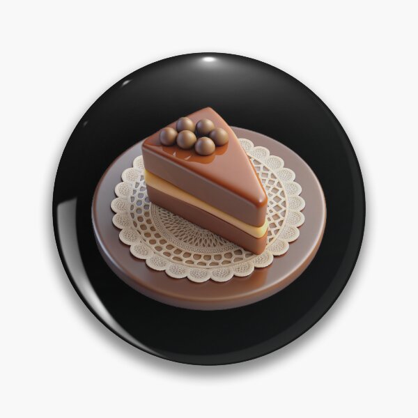 Item preview, Fancy Chocolate Cake Slice designed and sold by bearslover.