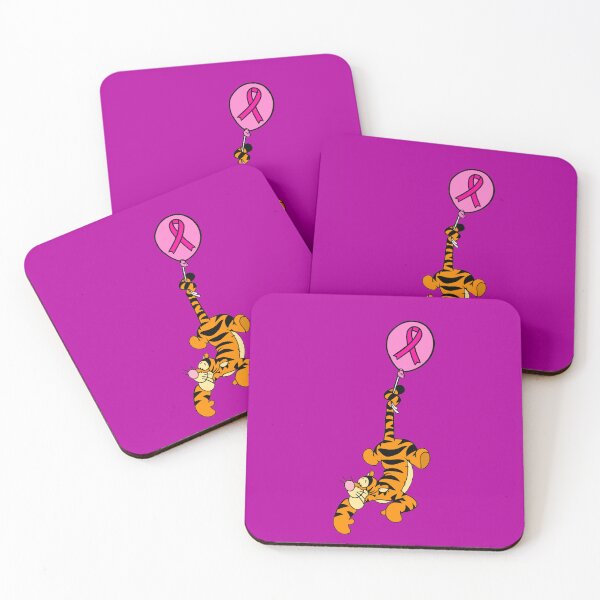 Item preview, Tiger Hanging From an Awareness Ribbon Balloon (Pink) designed and sold by CaitlynConnor.