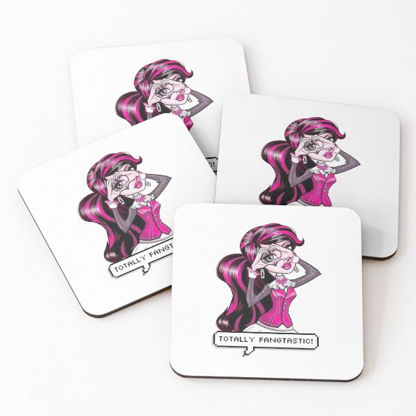 Item preview, Heart Hands Draculaura with 'Totally Fangtastic!' Text Bubble designed and sold by raynerigby.