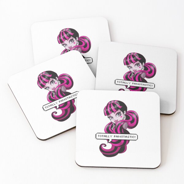 Item preview, Draculaura with 'Totally Fangtastic!' Text Bubble designed and sold by raynerigby.