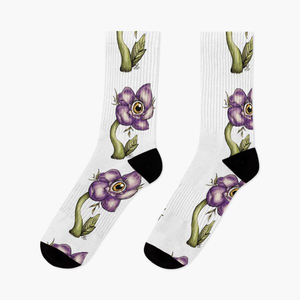 Item preview, One eye purple flower designed and sold by Camix-GirARTS.