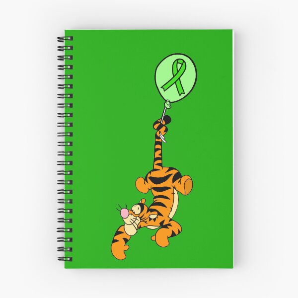 Item preview, Tiger Hanging From an Awareness Ribbon Balloon (Green) designed and sold by CaitlynConnor.